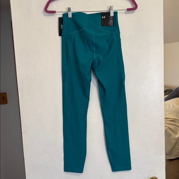 NWT Under Armour Teal Compression Leggings - Picture 2 of 9